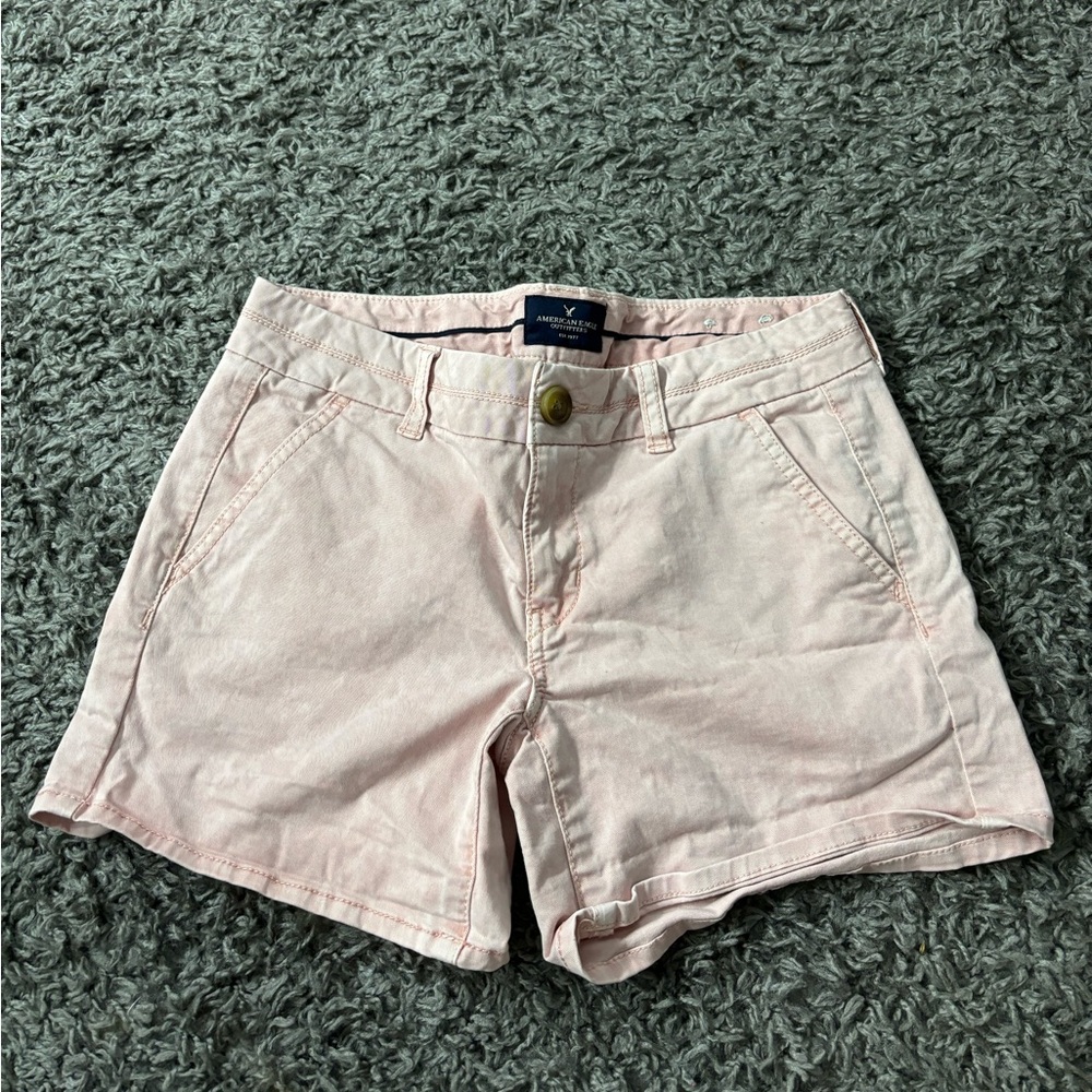 light pink american eagle shorts sz 2